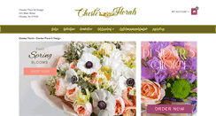 Desktop Screenshot of chesterflorals.com